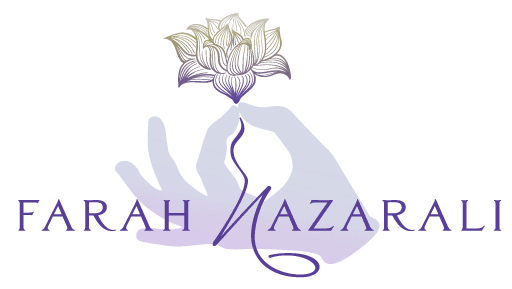 Farah Nazarali Yoga and meditation header logo